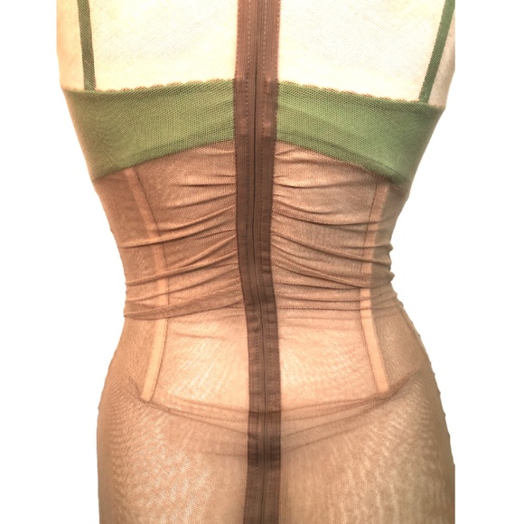 Dolce & Gabbana S/S 1998 Sheer Mesh Corset Dress - Picture 9 of 16